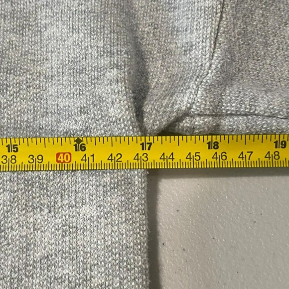 Vineyard Vines Womens Extra Small Cowl Neck Sweater Gray Pockets Long Sleeve - Picture 9 of 10